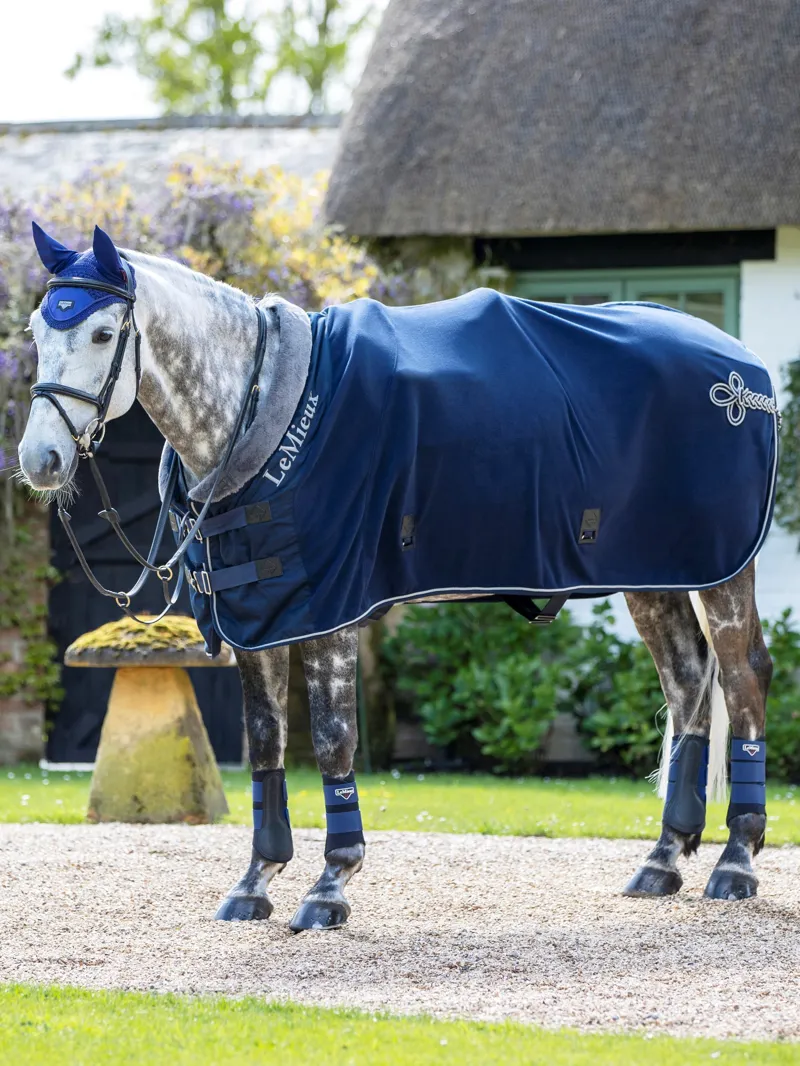 Lemieux Fleece Rug Navy
